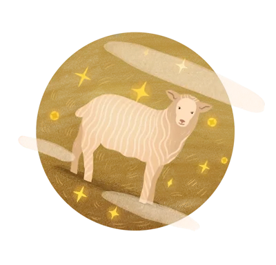 Adesivo: cordeiro