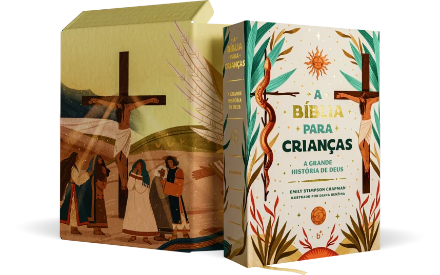 A Bíblia para Crianças com sua caixa