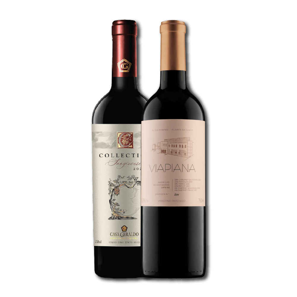 Vinhos enviados pelo Clube Vinhos Nacionais