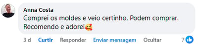 Comentário de cliente