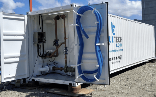 Diretoria Bluetech Liquid em visita técnica à fábrica parceira
