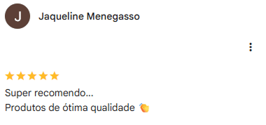 Avaliação de cliente no Google