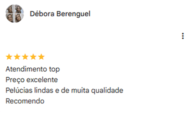 Avaliação de cliente no Google
