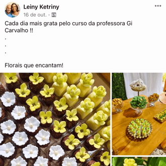 Depoimento de confeiteira