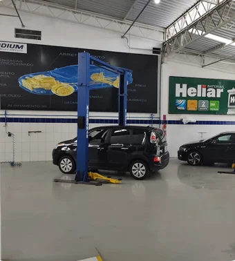 Estrutura da Podium Pneus em Recife